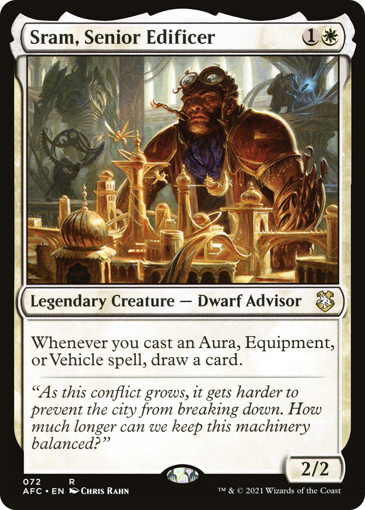 Sram, Senior Edificer (AFC-072) - Adventures in the Forgotten Realms Commander