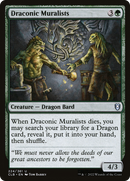 Draconic Muralists (CLB-224)  Foil - Commander Legends: Battle for Baldur's Gate