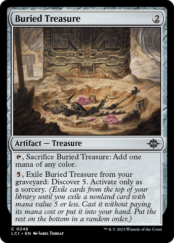 Buried Treasure (LCI-246)  - The Lost Caverns of Ixalan