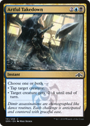 Artful Takedown (GRN-151)  - Guilds of Ravnica