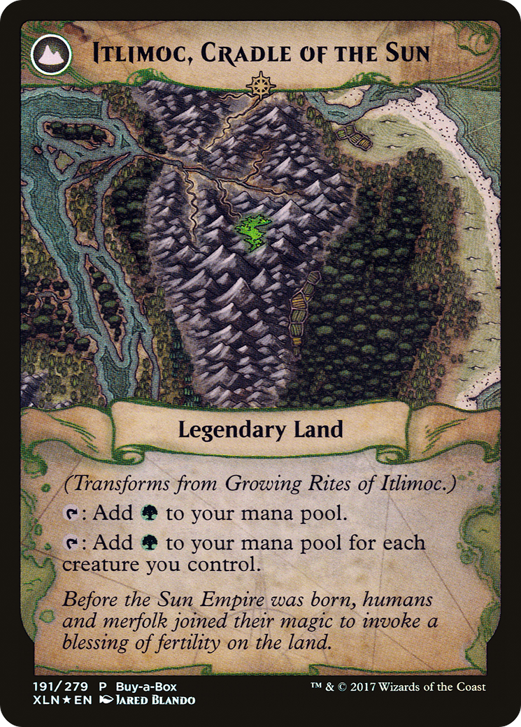 Growing Rites of Itlimoc (BABP-191)  Foil - XLN Treasure Chest: (compasslanddfc)
