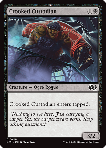 Crooked Custodian (J25-416)  - Foundations Jumpstart