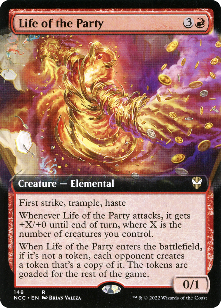Life of the Party (Extended Art) (NCC-148)  - New Capenna Commander: (Extended Art)