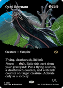 Qarsi Revenant (TDM-338) - Tarkir: Dragonstorm: (Showcase) (Borderless) Foil