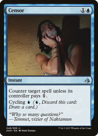 Censor (AKH-046)  Foil - Amonkhet