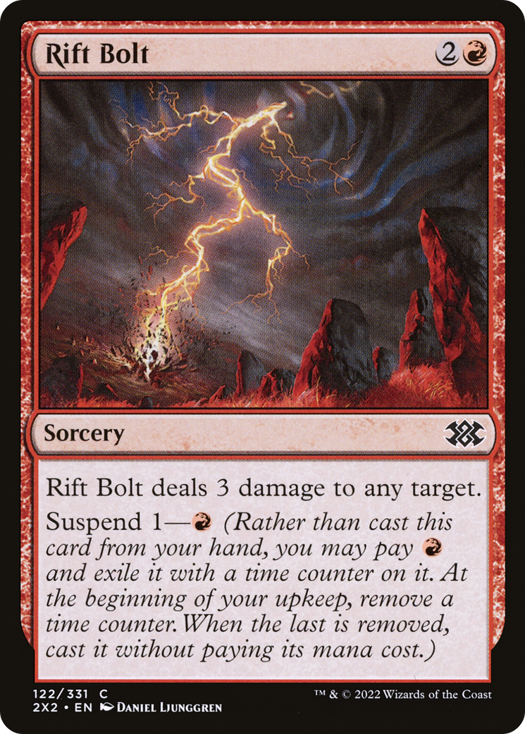 Rift Bolt (2X2-122)  - Double Masters 2022