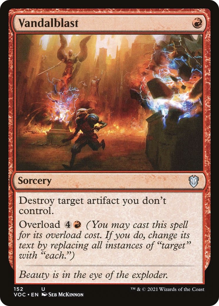 Vandalblast (VOC-152)  - Crimson Vow Commander