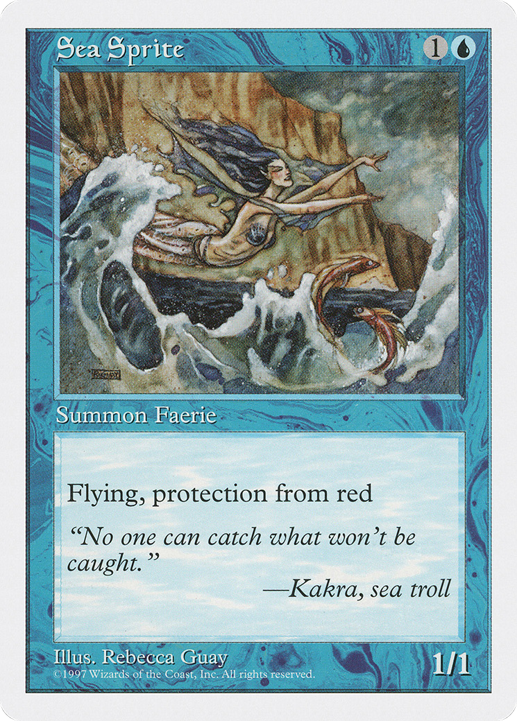 Sea Sprite (5ED-)  - Fifth Edition
