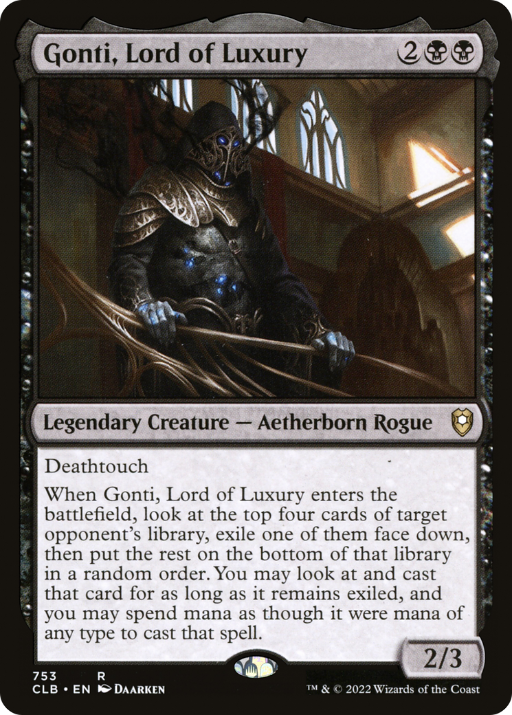 Gonti, Lord of Luxury (CLB-753)  - Commander Legends: Battle for Baldur's Gate