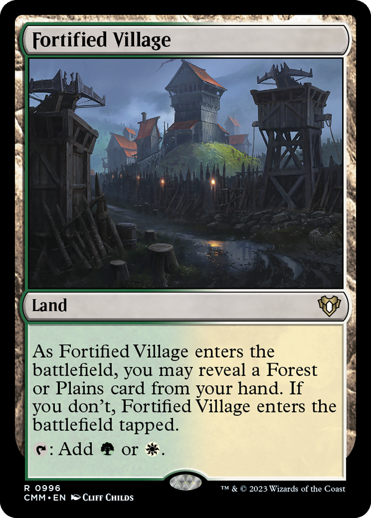 Fortified Village (CMM-996)  - Commander Masters