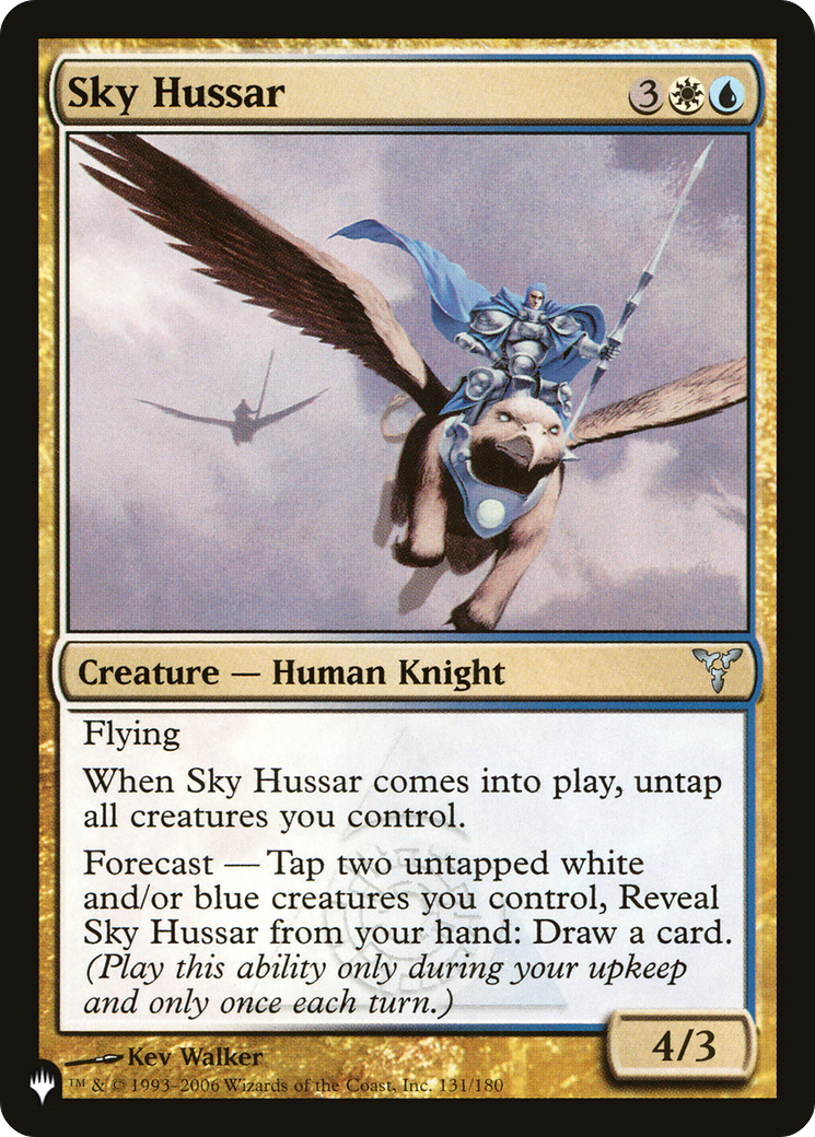 Sky Hussar (LIST-DIS-131)  - The List