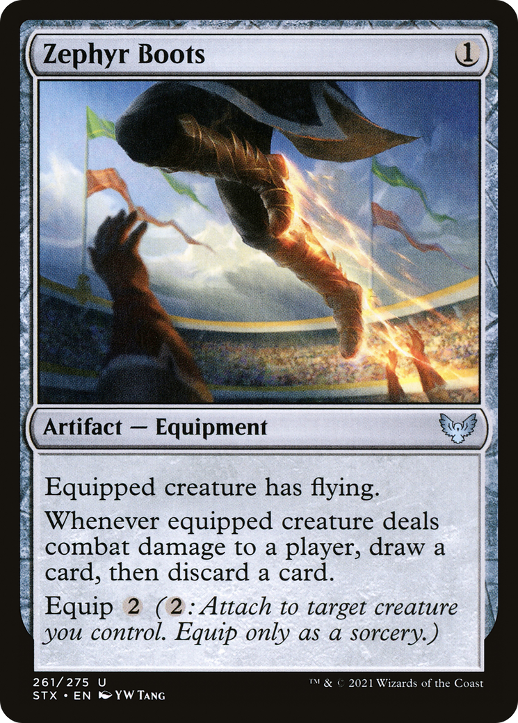 Zephyr Boots (STX-261)  - Strixhaven: School of Mages