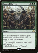 Second Harvest (SOI-227)  Foil - Shadows over Innistrad