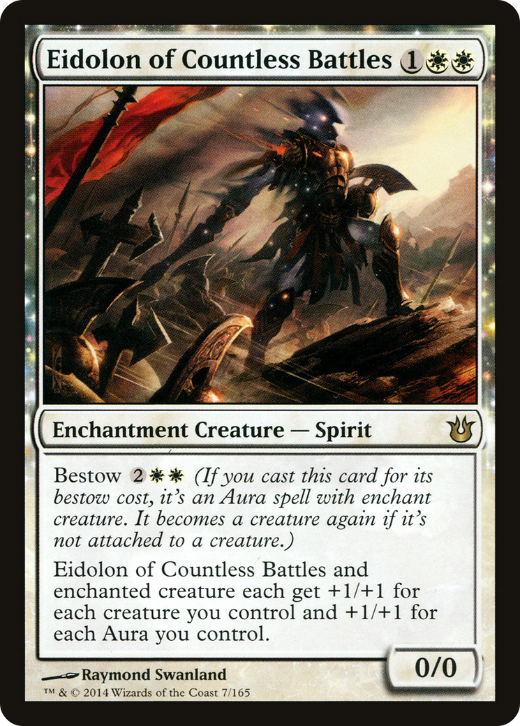 Eidolon of Countless Battles (BNG-007)  Foil - Born of the Gods