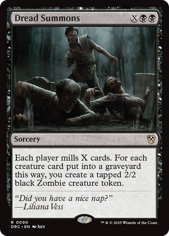 Dread Summons (DRC-090)  - Commander: Aetherdrift