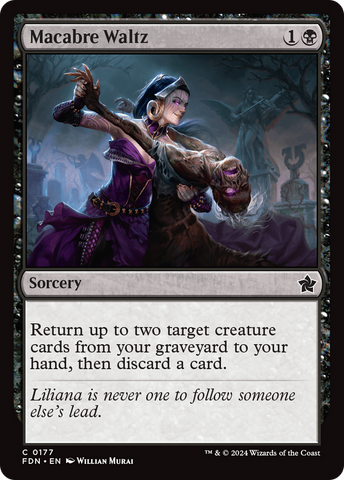 Macabre Waltz (FDN-177)  Foil - Foundations