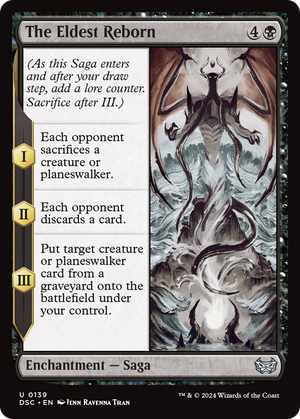 The Eldest Reborn (DSC-139)  - Duskmourn: House of Horror Commander