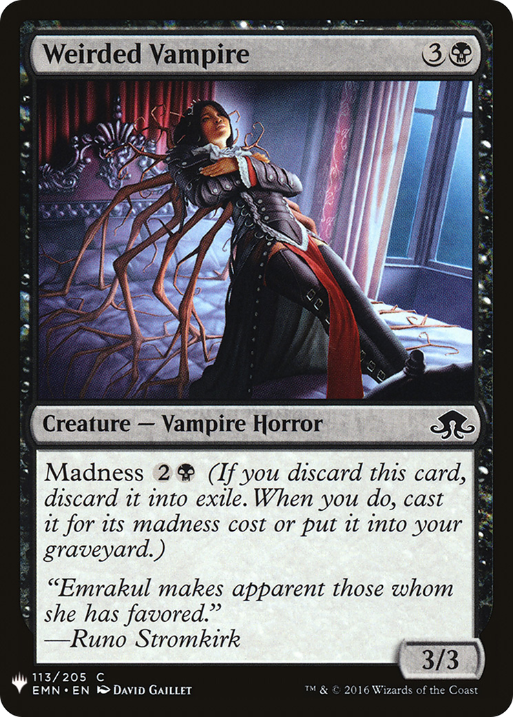 Weirded Vampire (LIST-113)  - The List
