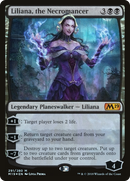 Liliana, the Necromancer (M19-291)  Foil - Core Set 2019