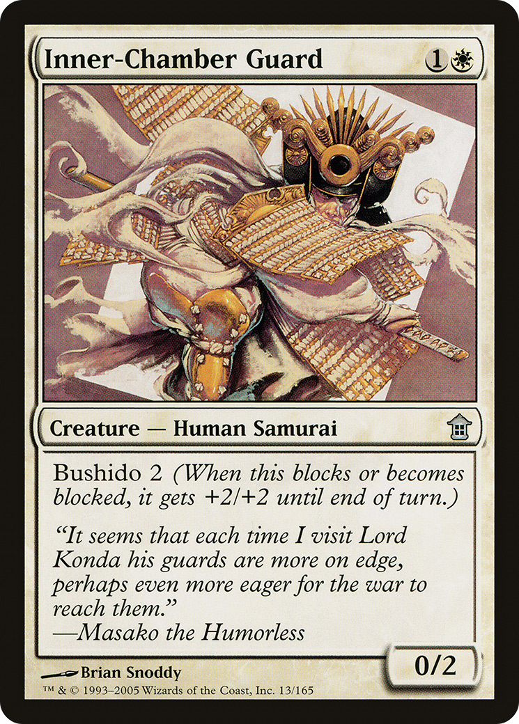 Inner-Chamber Guard (SOK-013)  Foil - Saviors of Kamigawa