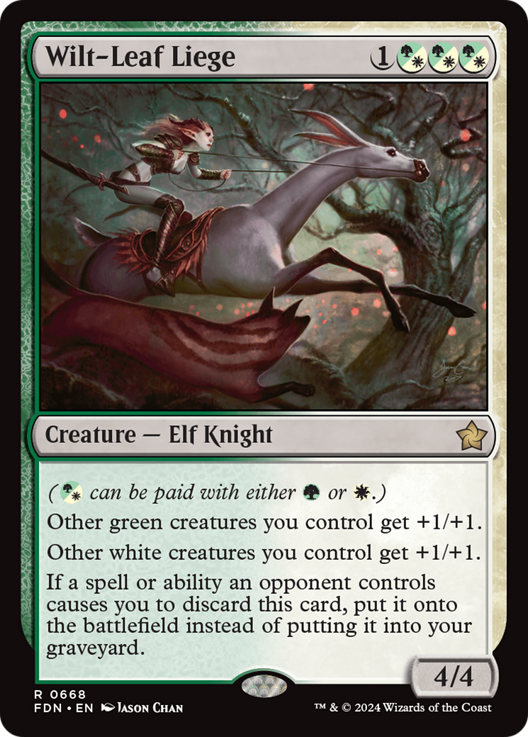 Wilt-Leaf Liege (FDN-668)  - Foundations