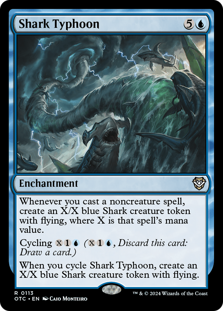 Shark Typhoon (OTC-113)  - Outlaws of Thunder Junction Commander