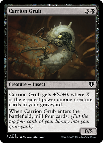 Carrion Grub (CMM-143)  - Commander Masters