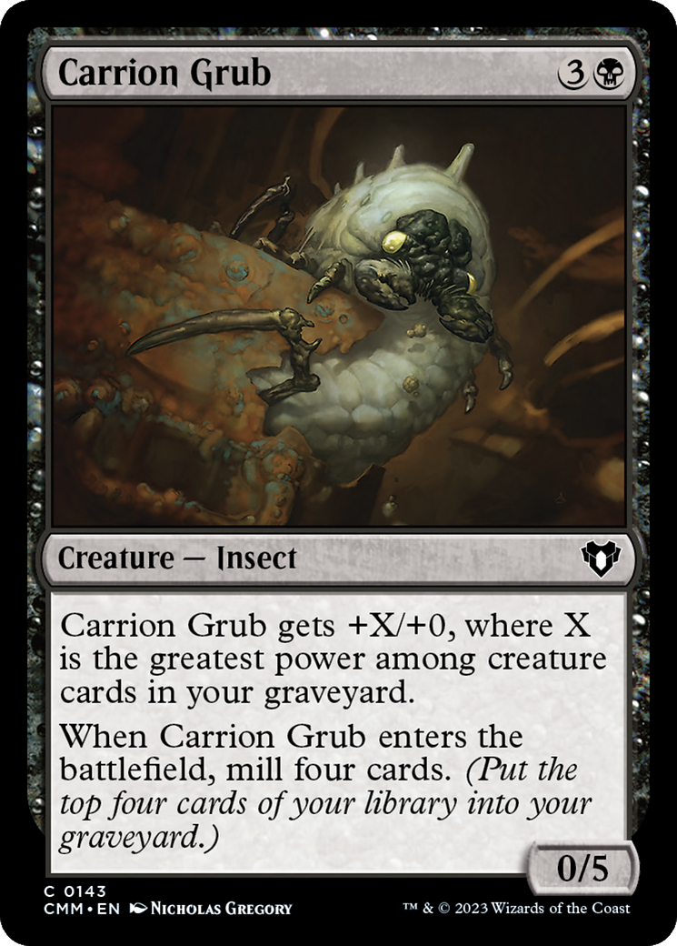 Carrion Grub (CMM-143)  - Commander Masters