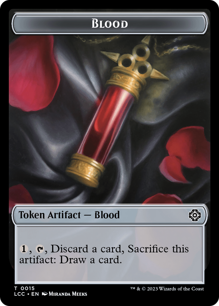 Blood (TLCC-015)  Foil - The Lost Caverns of Ixalan Commander Tokens