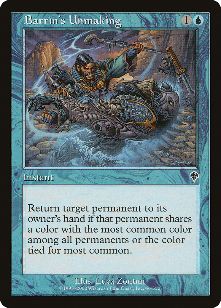 Barrin's Unmaking (INV-046)  - Invasion