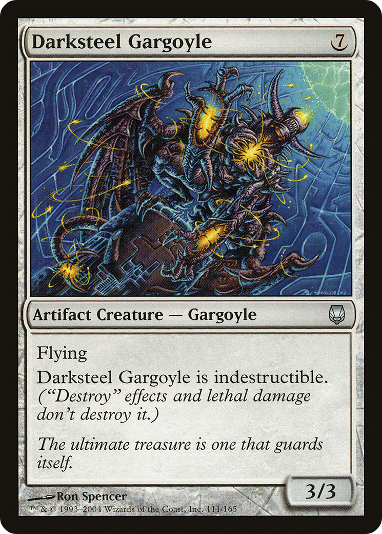 Darksteel Gargoyle (DST-111)  Foil - Darksteel
