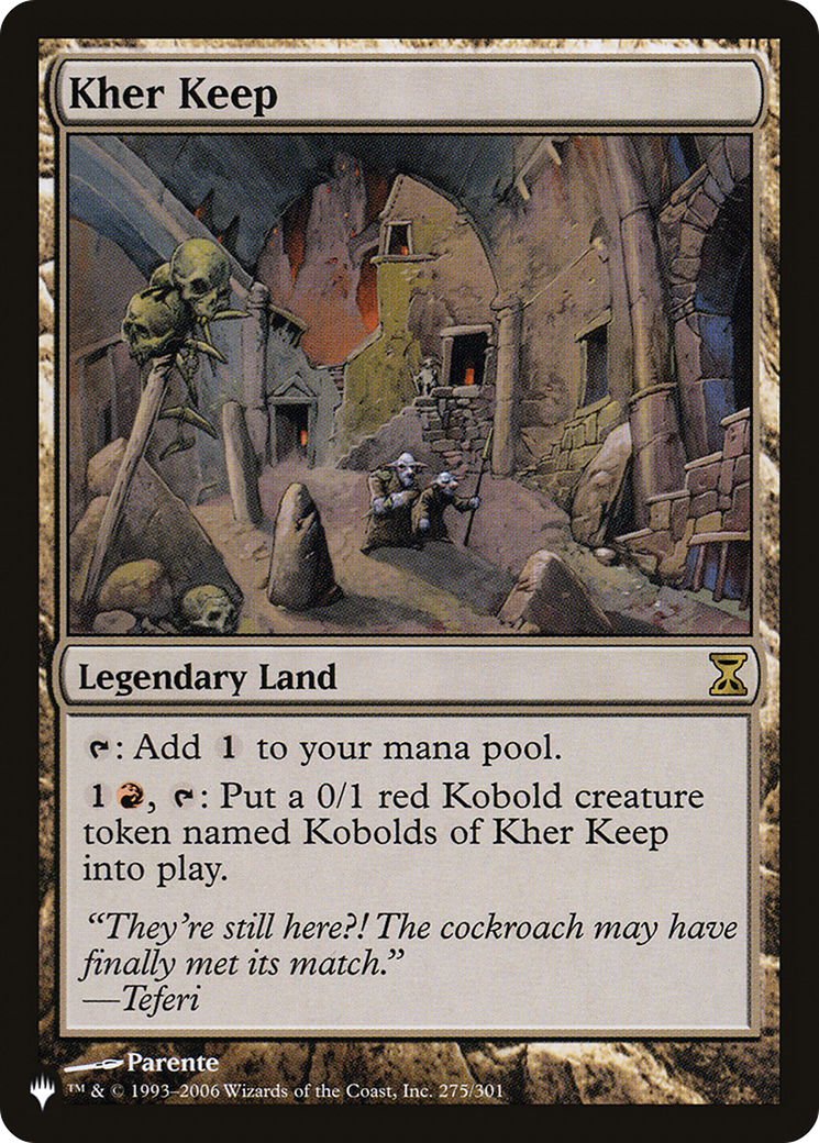 Kher Keep (LIST-275/301)  - The List
