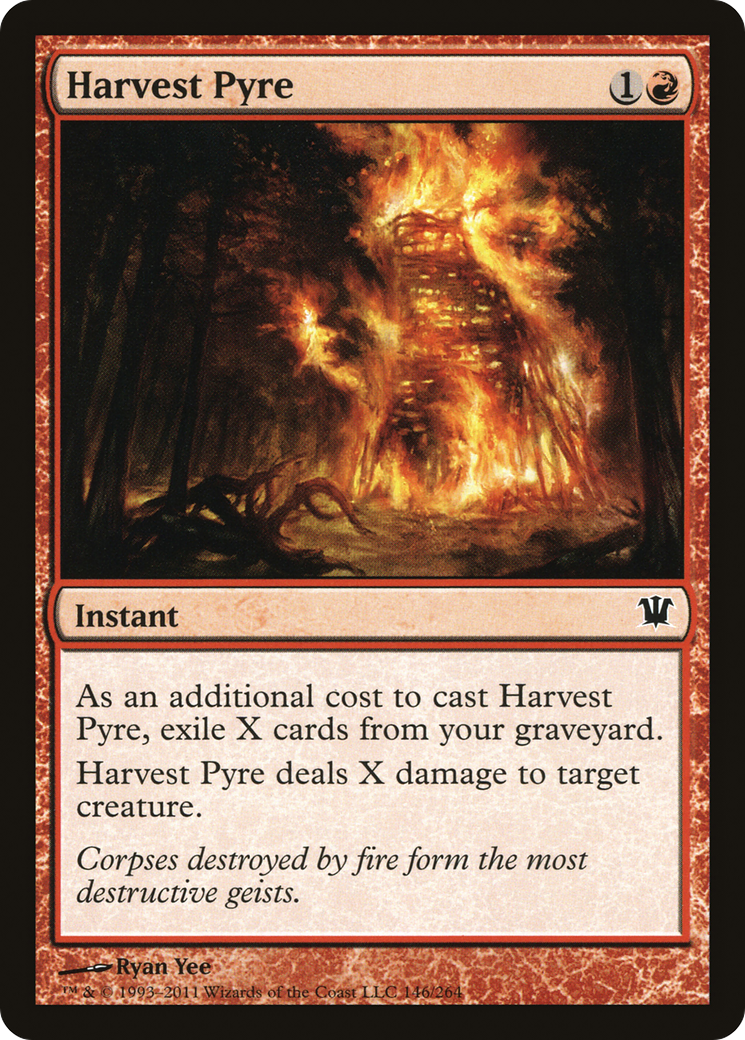 Harvest Pyre (ISD-146)  - Innistrad