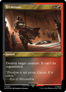 Terminate (ACR-251)  Etched Foil - Assassin's Creed