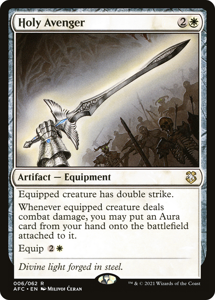 Holy Avenger (AFC-006) - Adventures in the Forgotten Realms Commander