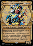 Admiral Brass, Unsinkable (Showcase) (LCC-017)  Foil - The Lost Caverns of Ixalan Commander: (Showcase)