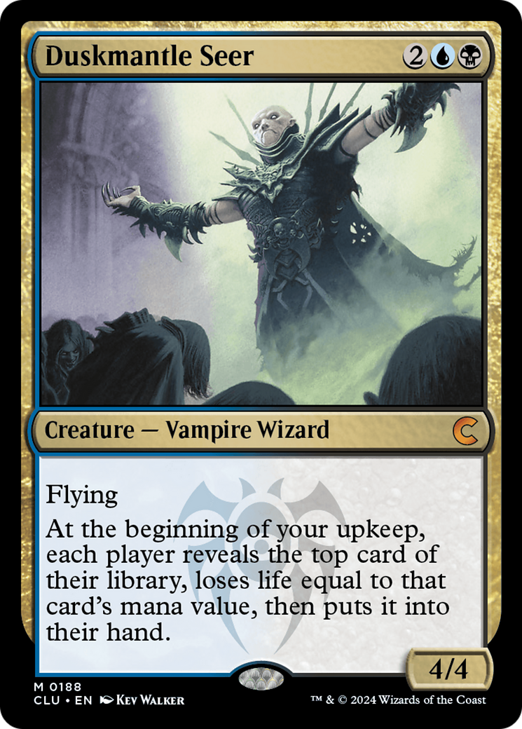 Duskmantle Seer (CLU-188)  - Ravnica: Clue Edition