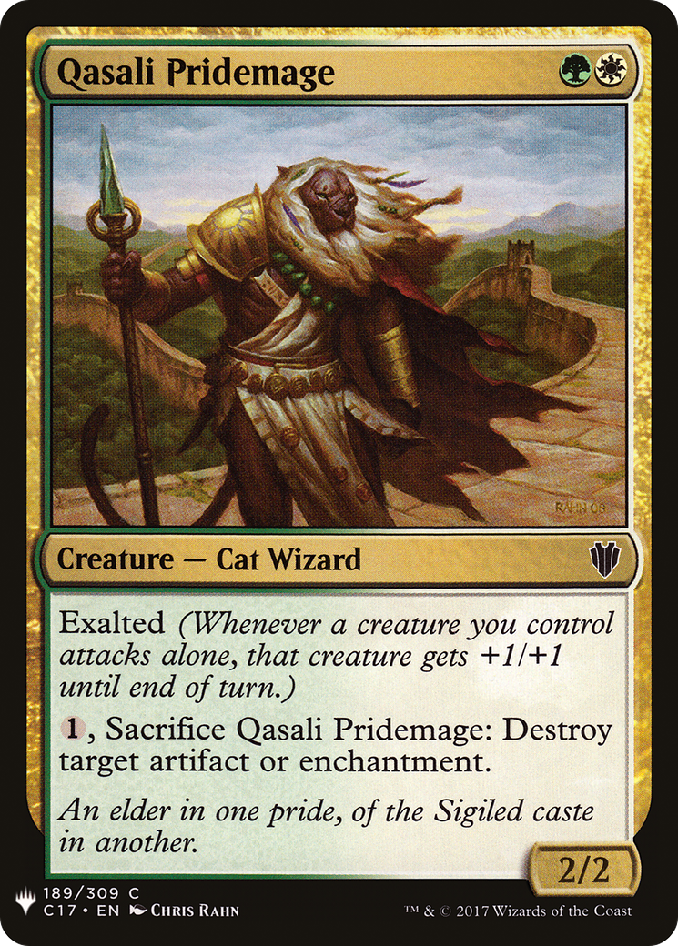 Qasali Pridemage (LIST-189)  - The List