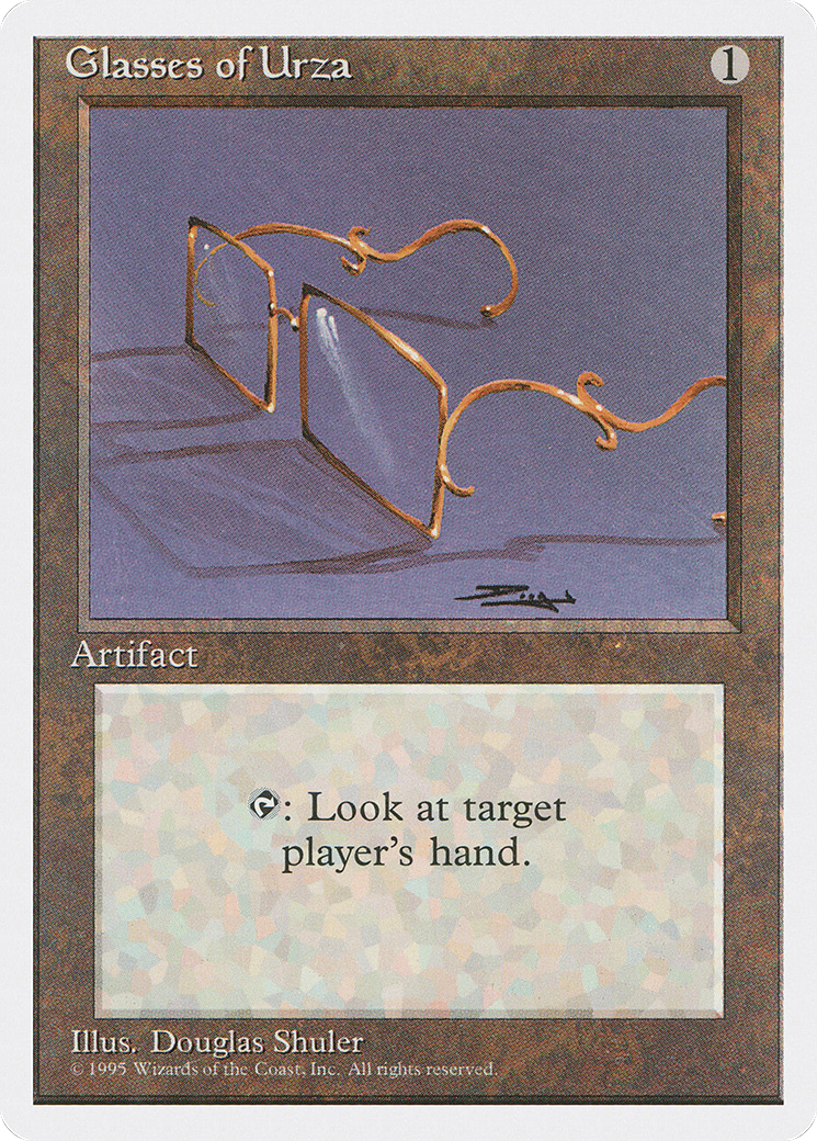 Glasses of Urza (4ED-)  - Fourth Edition