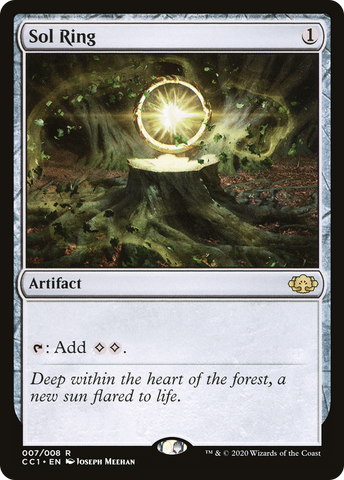 Sol Ring (CC1-007)  Foil - Commander Collection: Green