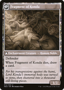 The Fall of Lord Konda (NEO-012)  Foil - Kamigawa: Neon Dynasty: (fandfc, enchantment)