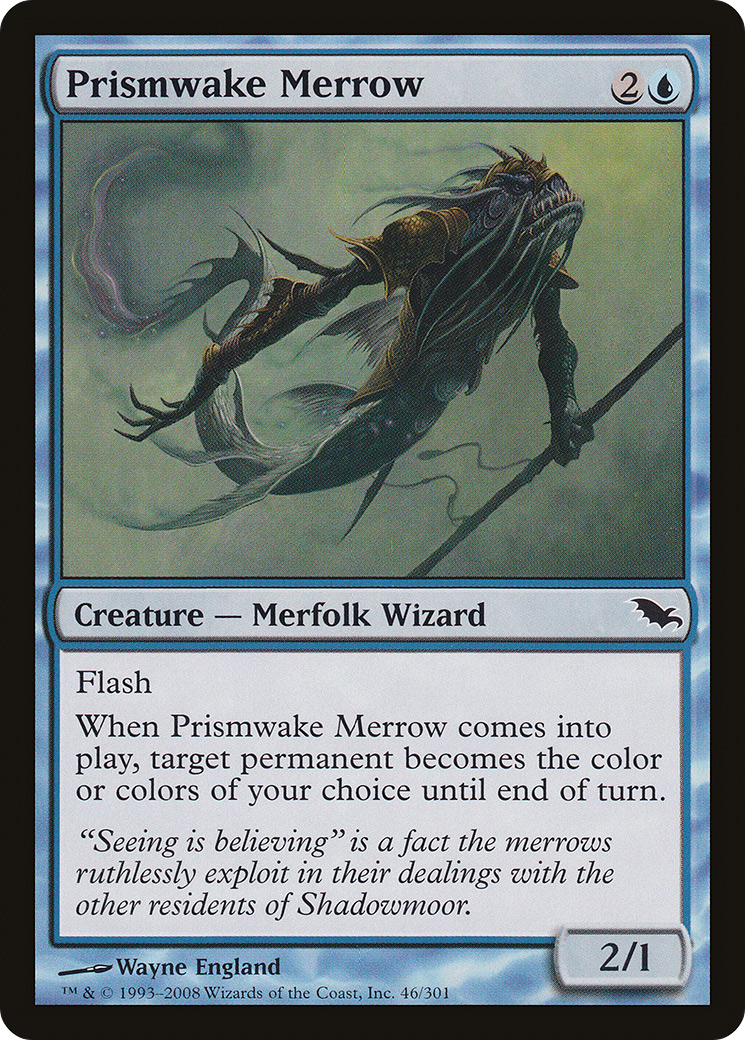 Prismwake Merrow (SHM-046) - Shadowmoor Foil