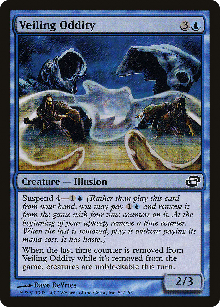 Veiling Oddity (PLC-051)  Foil - Planar Chaos