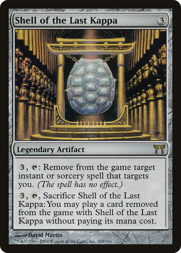 Shell of the Last Kappa (CHK-269)  Foil - Champions of Kamigawa