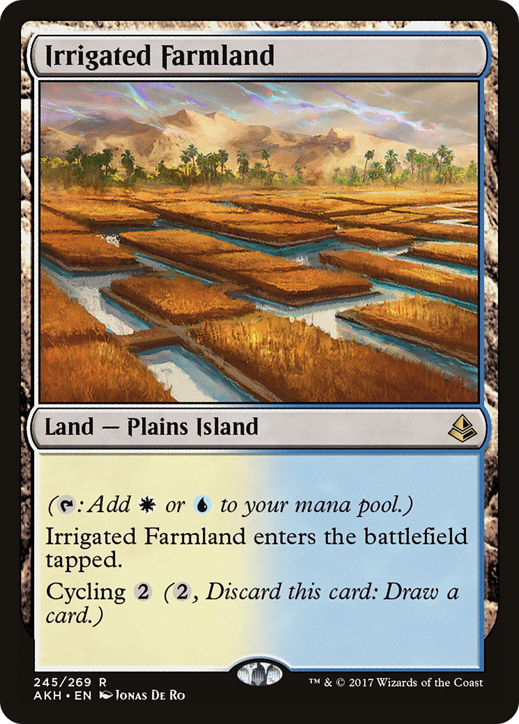 Irrigated Farmland (AKH-245)  Foil - Amonkhet