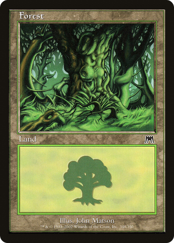 Forest (348) (ONS-348) - Onslaught Foil