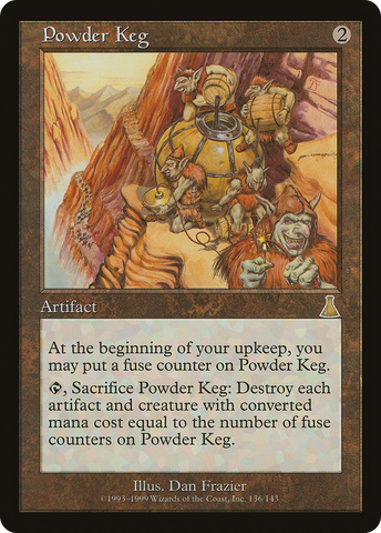Powder Keg (UDS-136)  Foil - Urza's Destiny