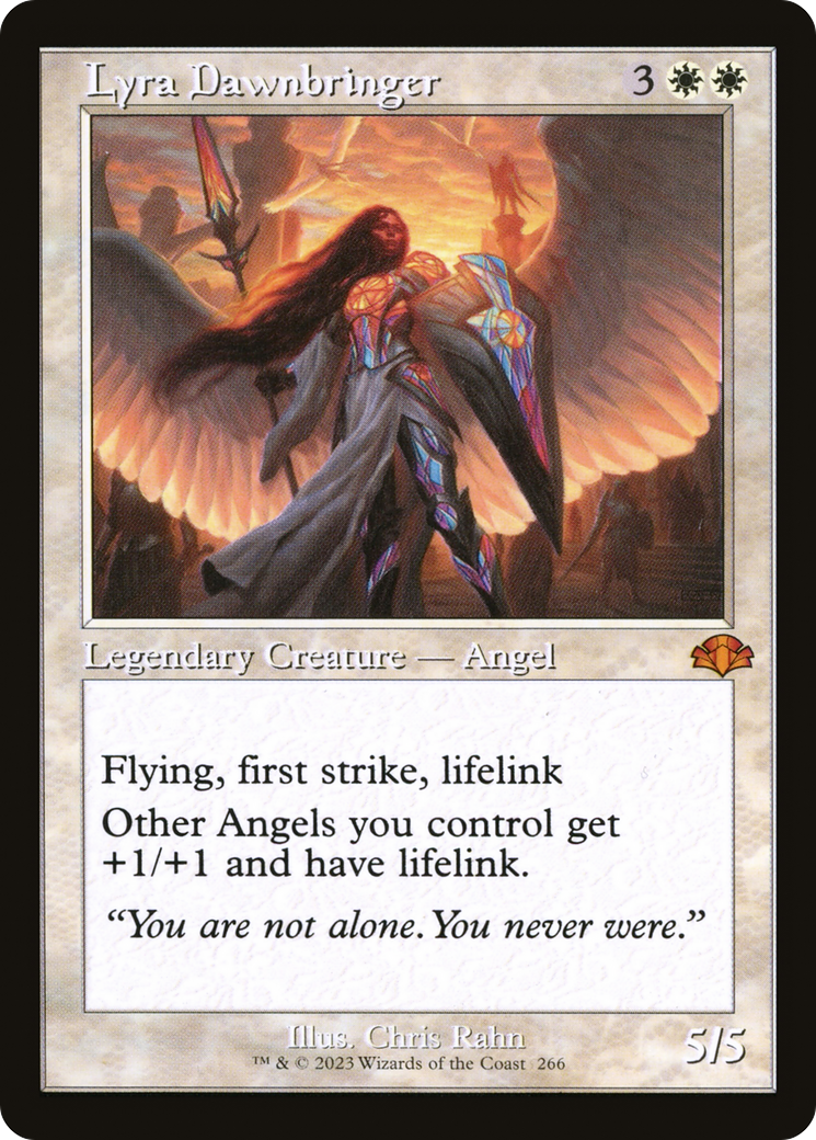 Lyra Dawnbringer (Retro Frame) (DMR-266)  - Dominaria Remastered