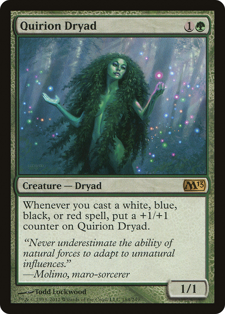Quirion Dryad (M13-184)  Foil - Magic 2013