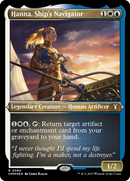 Hanna, Ship's Navigator (CMM-580)  Etched Foil - Commander Masters